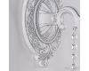 Бра Bohemia Ivele Crystal AL7801B10/1/175 B WMN P Aquamarine/M-1H