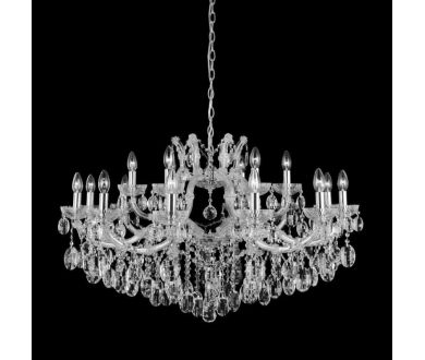 Подвесная люстра Crystal Lux Hollywood SP12+6 Chrome