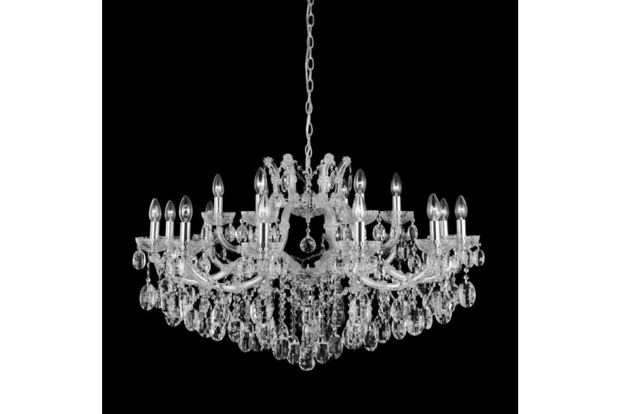 Подвесная люстра Crystal Lux Hollywood SP12+6 Chrome