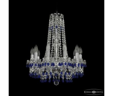 Подвесная люстра Bohemia Ivele Crystal 1410/10/160/h-60 Ni V3001
