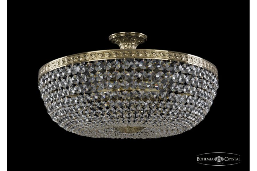 Люстра на штанге Bohemia Ivele Crystal 19111/55IV G
