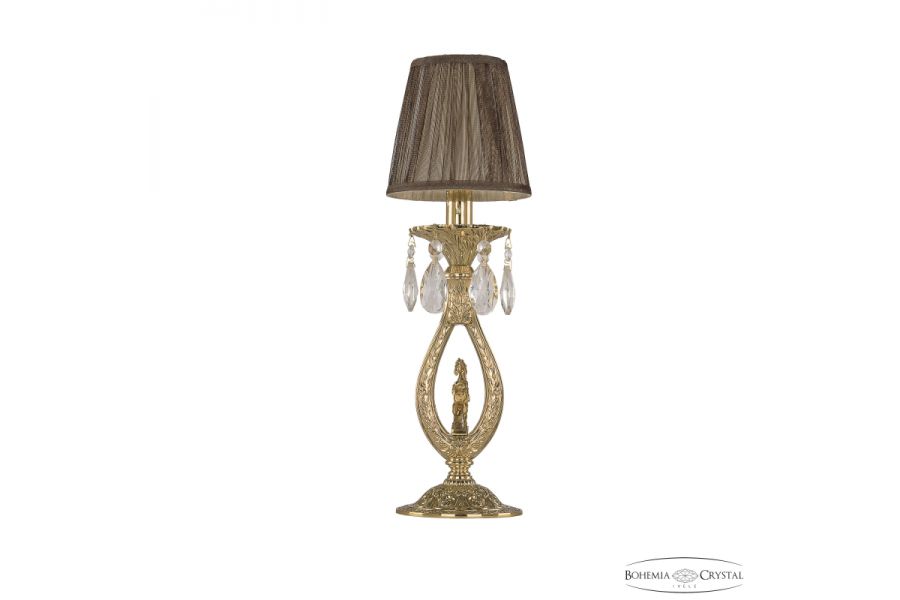 Настольная лампа Bohemia Ivele Crystal Verona 72400L/1 G FH1S ST9