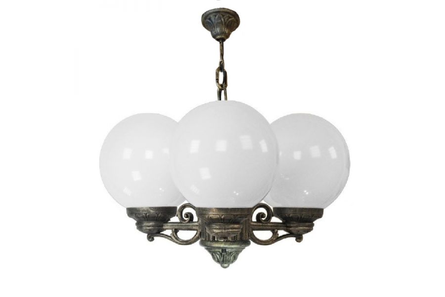 Уличный подвесной светильник Fumagalli Sichem/Bisso/G250 3L G25.120.S30.BYE27