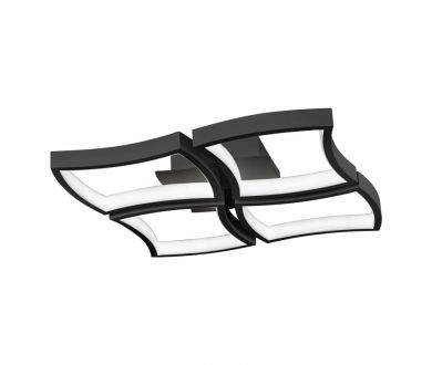 Купить Потолочная светодиодная люстра iLedex Roomy 8196-4-X-T BK Потолочная светодиодная люстра iLedex Roomy 8196-4-X-T BK