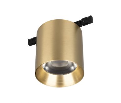 Трековый магнитный светильник Arlight MAG-MICROCOSM-POINT-R68-7W Warm3000 (BR, 36 deg, 24V) (IP20 Металл) 051830