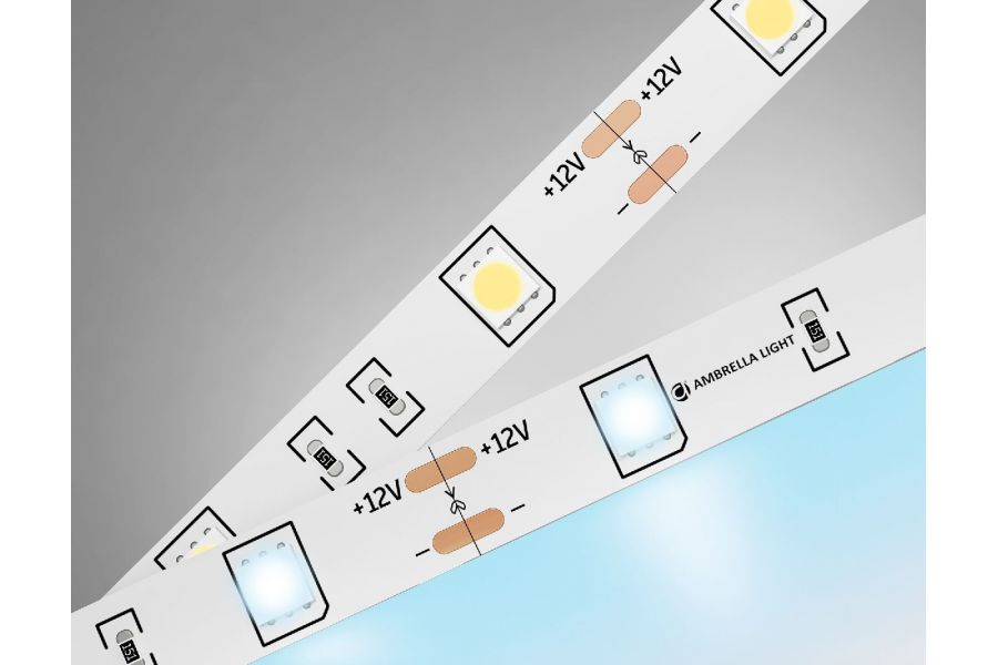 Светодиодная лента Ambrella Light LED Strip 12В 5050 7,2Вт/м 6500K 5м IP20 GS1803