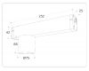 Трековый магнитный светильник Ambrella Light Magnetic 220V GL1241