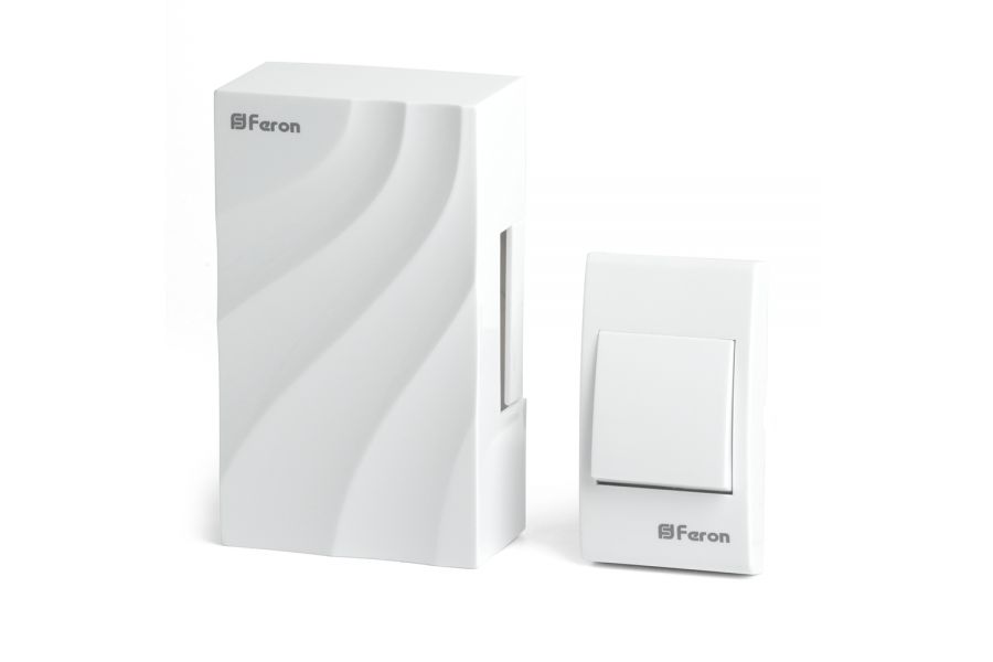 Звонок с кнопкой проводной электромеханический Feron DB-102 48806