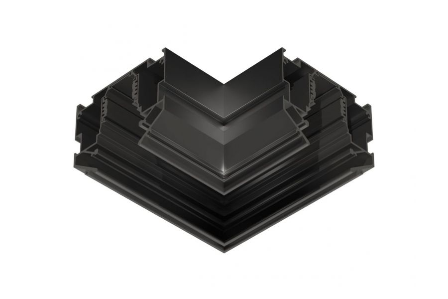 Коннектор угловой 90° для магнитного шинопровода Ambrella Light Track System GL3395