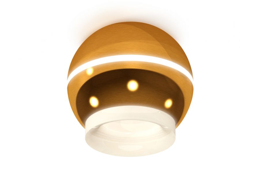 Накладной светильник с дополнительной подсветкой Ambrella Light Techno XS1105030 (C1105, N7165)