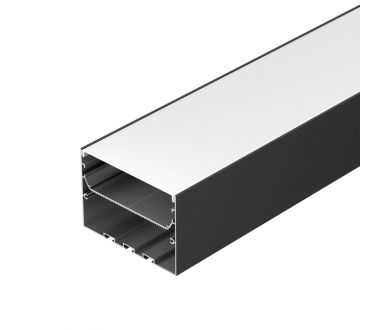 Профиль Arlight POWER-W100H70-2000 BLACK (Алюминий) 056214