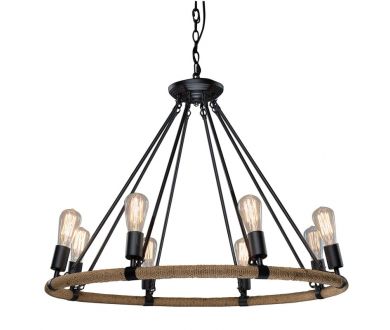 Купить Подвесная люстра LOFT IT Rope filament Loft1861/8 Подвесная люстра LOFT IT Rope filament Loft1861/8