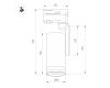 Трековый трехфазный светильник Arlight LGD-URANUS-4TR-R65-10W Warm3500-MIX (WH, 20-50 deg, side holder, 230V) (IP20 Металл) 059361