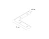 Коннектор угловой для шинопровода Arte Lamp Linea-accessories A484405L