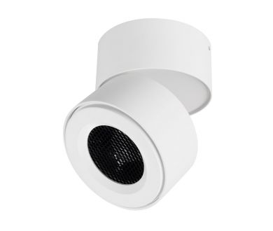 Спот Arlight SP-POINT-SURFACE-R85-12W Warm3200-MIX (WH, 36 deg, 230V) (IP20 Металл) 058616
