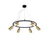Подвесная люстра Crystal Lux CLT 015C6 D600 BL-GO