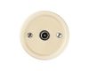 Розетка TV проходная сл. кость Болонь TDM Electric SQ1820-0354
