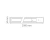 Шинопровод двухконтактный однофазный накладной Barra Lightstar 502025-1