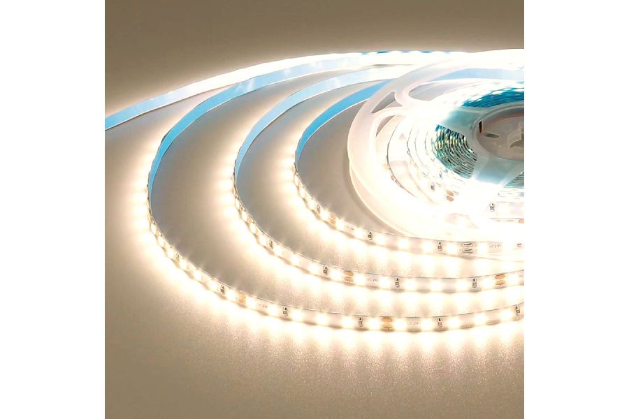 Светодиодная лента Apeyron 12W/m 180Led/m 2835SMD теплый белый 5M 00-423