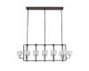 Подвесная люстра Newport 4400 4408+4/S black glossy М0068547