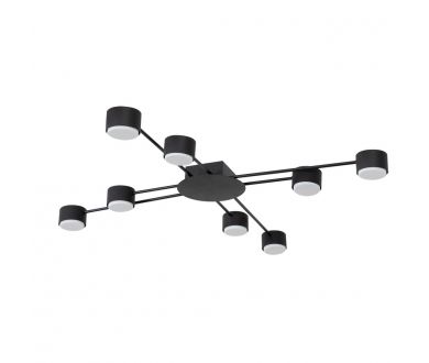 Потолочные люстры Arte Lamp Tracy A1527PL-8BK