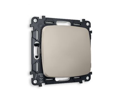Комплект механизма 1-кл проходного выключателя Ambrella Volt Omega MO361020