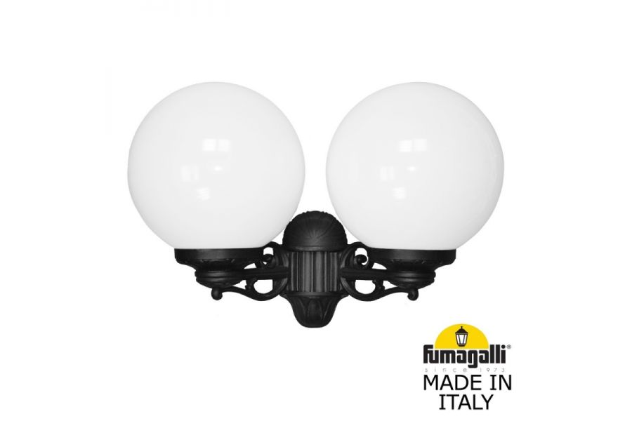 Уличный настенный светильник Fumagalli Globe G30.141.000.AYF1R