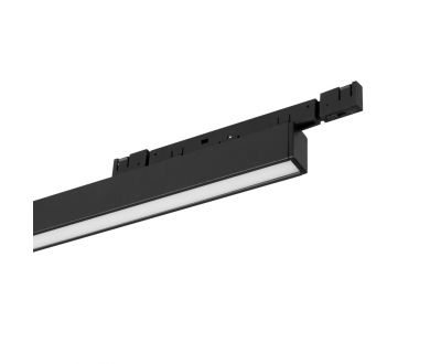 Трековый магнитный светильник Arlight MAG-MICROCOSM-FLAT-L300-10W Day4000 (BK, 100 deg, 24V) (IP20 Металл) 051005
