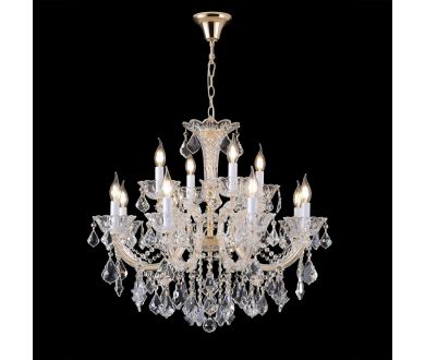 Подвесная люстра Crystal Lux CRISTELLE SP8+4 GOLD