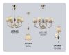Подвесная люстра Ambrella Light High Light Ceramo Classic LH75403