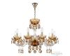Подвесная люстра Bohemia Ivele Crystal 5417/10/240 G Amber/M-1H K721