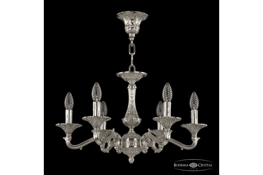 Подвесная люстра Bohemia Ivele Crystal Verona 72102/6/175 Ni