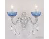 Бра Bohemia Ivele Crystal AL7901B10/2/175 B WMN P Aquamarine/M-1G