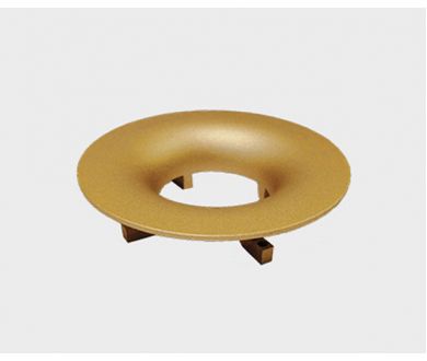 Кольцо декоративное Italline Uni eco IT02-001 ring gold