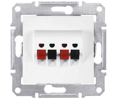 Аудиорозетка х2 Schneider Electric Sedna SDN5400121