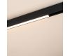 Трековый магнитный светильник Arlight MAG-ORIENT-FLAT-L235-8W Warm3000 (BK, 100 deg, 48V, DALI) (IP20 Металл) 033824(1)