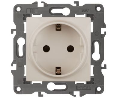 Розетка 2P+E Schuko Эра 14-2101-02 Б0034265