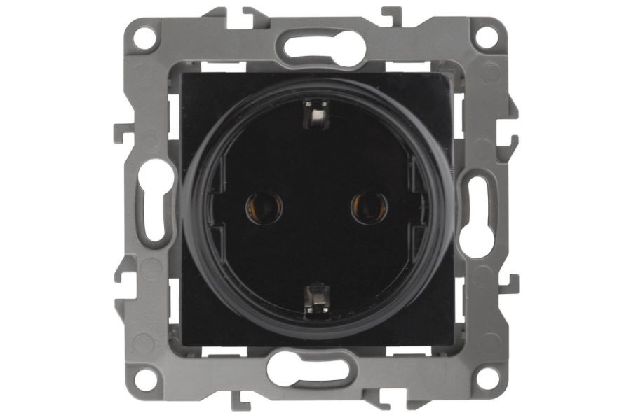 Розетка ЭРА 12 2P E Schuko 16A 250V 12-2001-06 Б0014686
