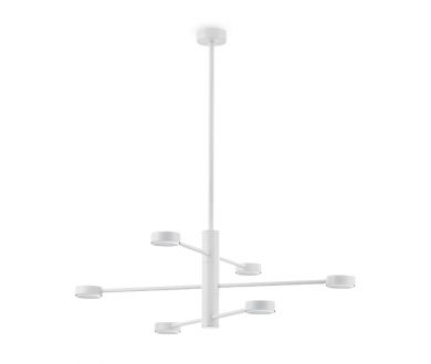 Люстра на штанге Freya Tactic FR5363CL-06W