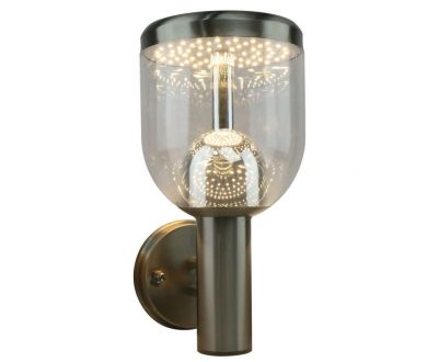 Уличный настенный светодиодный светильник Arte Lamp Inchino A8163AL-1SS