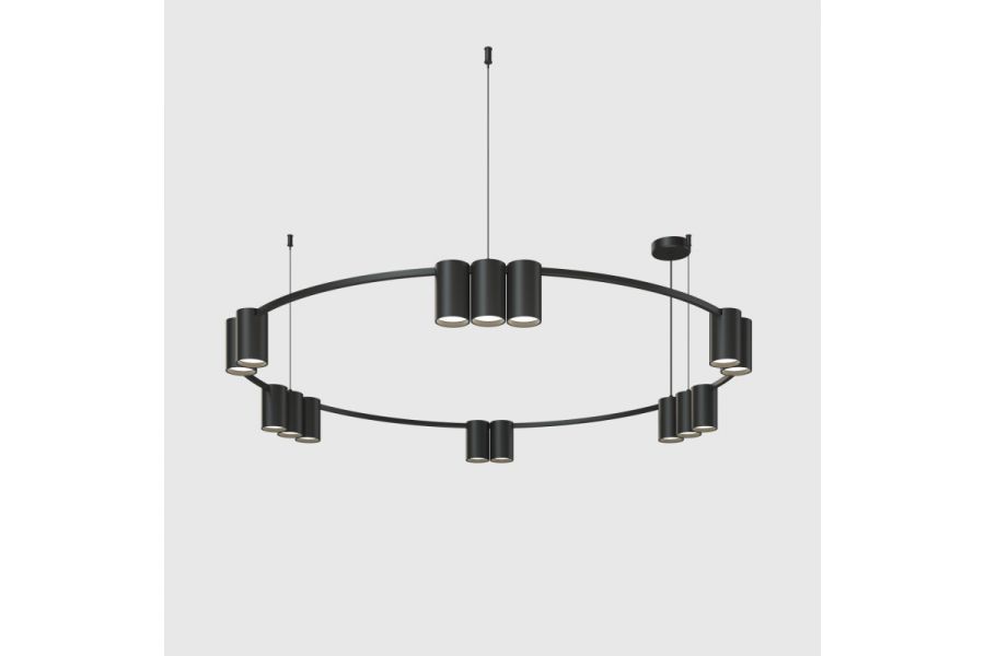 Подвесная люстра Denkirs Orbit DK4067-BK