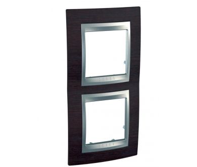 Рамка 2-постовая вертикальная Schneider Electric Unica Top MGU66.004V.0M3