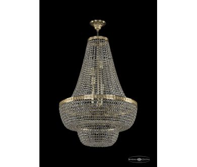 Люстра на штанге Bohemia Ivele Crystal 19091/H2/55IV G