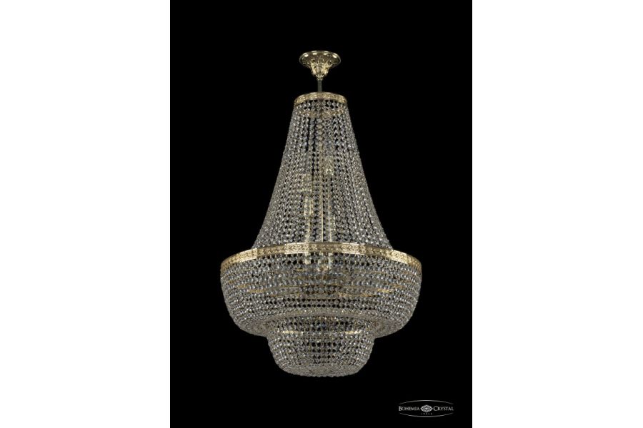 Люстра на штанге Bohemia Ivele Crystal 19091/H2/55IV G