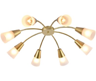 Потолочная люстра Escada Aquilegia 1100/8P Gold
