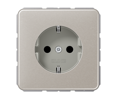 Розетка штепсельная Schuko Jung CD1520KIPT