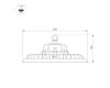 Подвесной светильник Arlight SP-ARIVA-MOTION-R260-100W White5000 (BK, 60 deg, 230V) 052867