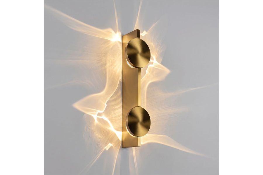 Настенный светильник Loft IT Flame 10452/2W Gold