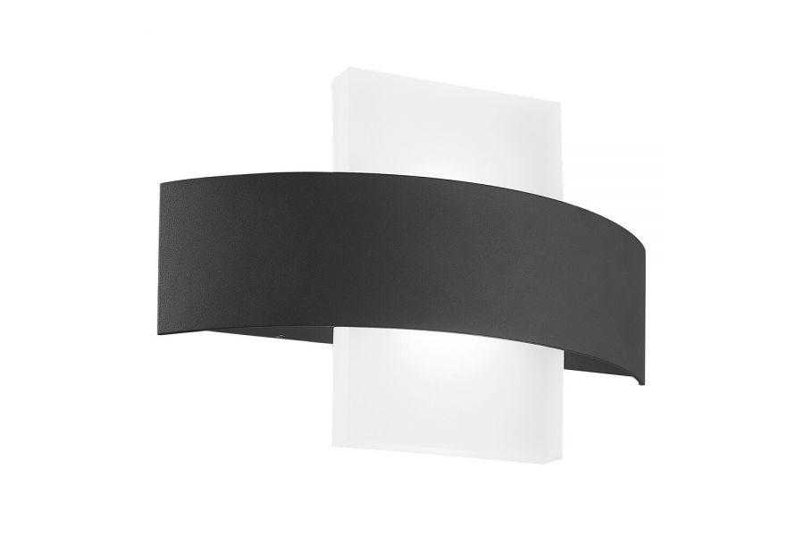 Уличный настенный светильник Arte Lamp Croce A1444AL-1BK