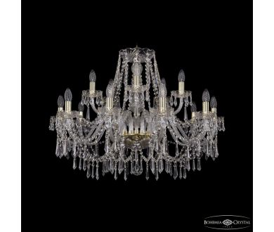 Подвесная люстра Bohemia Ivele Crystal 1403/10+5/300 G